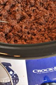 How To Cook Ground Beef In A Slow Cooker From My Fearless Kitchen Have You Ever Cooking With Ground Beef Ground Beef In Crockpot Crockpot Recipes Slow Cooker