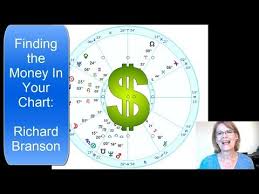 astrology finding money in your chart using richard branson horoscope example