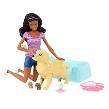 Barbie Ve Doguran Kopegi Fdd44 Limon Oyuncak