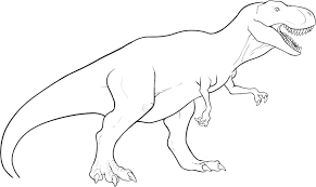 Coloriage raptor jurassic park 94. Spinosaurus T Rex Dinosaur Coloring Pages Novocom Top