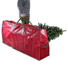 Holiday rolling christmas tree storage bag by covermates. Juvale Large Artificial Christmas Tree Storage Bag Container With Handles For 9 Foot Xmas Tree Holiday Red 65 X 15 X 30 Inches Target