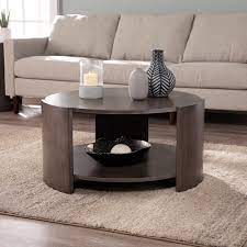 36round coffee table, rustic wooden surface top sofa table for living room modern design home furniture with storage open shelf (walunt) deleathbylukeho. Orren Ellis 3 Legs Coffee Table With Storage Reviews Wayfair