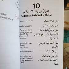 Kelas dibuka untuk pendaftaran : Buku Perbualan Bahasa Arab Harian Shopee Malaysia