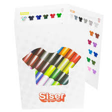 Siser Heat Transfer Materials Color Guide