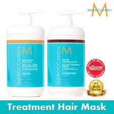 As moroccanoil's signature product for blonde, light or fine hair, this lighter formula of the highly regarded, proprietary moroccanoil formula is beneficial in smoothing and nourishing dryness and damage. Moroccanoil Salon Hair Treatment Mask Exclusive Salon Size 500ml Argan Oil Infused Hair Treatment Hair Care Shopee Singapore