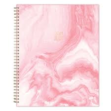 Top bound white calendar 2021. 21 22 Weekly Monthly Planner 8 5x11 By May Designs For Blue Sky Fluid Peach Walmart Com Walmart Com