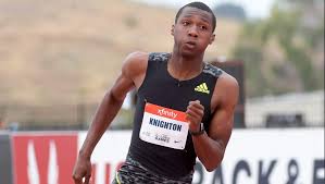 He followed this up with three gold medals in the same events at the 2012 olympic games in london to write his name in the history books as the world's fastest man. Erriyon Knighton 17 Year Old Pro Sprinter Breaks Usain Bolt Junior Record