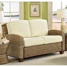 Outdoor Cabana Banana Loveseat With Cushions 5401 60 Indoor Wicker Furniture Home Styles Rattan Furniture Living Room