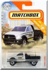 Matchbox - '16 RAM Flatbed: MBX Construction #1/20 - #24/100 (2019)  *Silver* | Matchbox, Hot Wheels, Diecast