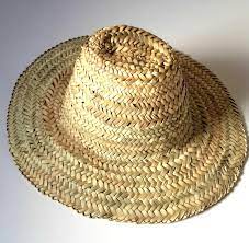 Moroccan Straw Hats Palm Leaf Garden Hat Wicker Etsy Gardening Hat Leaf Hat Hats
