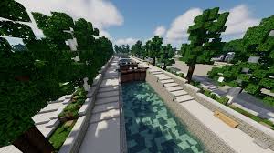 Want a better minecraft server? So I Built This Canal System In My City Minecraft
