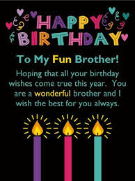 Birthday Wishes For Big Sister In Punjabi To A Wonderful Brother Happy Birthday Card Birthday Greeting Cards By Davia Birthday Wishes For Brother Birthday Cards For Brother Happy Birthday Brother