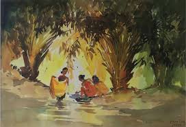 (15 1/8 x 18 ¾ in.) Yong Mun Sen Klas Art Auction Kl Lifestyle Art Space Facebook