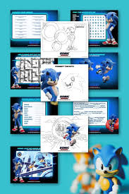 Sonic coloring pages for kids online. Printable Sonic The Hedgehog Coloring Pages Made With Happy