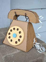 this phone that doesn t even text cardboard crafts diy for kids crafts for kids