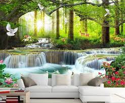 Terlihat pada gambar tersebut visualisasi air terjun sangat nyata sekali dan memberikan nuansa khusus bagi yang memandang. Gambar Pemandangan Air Terjun Yang Menarik Sekali Dan Perlu Kamu Lihat Tempat Menarik