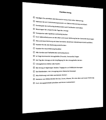 Was man bei der erstausstattung gern vergisst: Checkliste Umzug Musterix