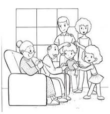 Imagenes de una familia feliz para colorear. Imagenes Para Colorear De La Familia En Ingles Imagui Familia Feliz Dibujo Familia Para Dibujar Imagenes De Familia