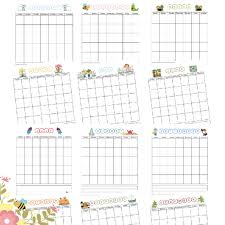 Check spelling or type a new query. Download The Free Printable Blank Monthly Calendar For Children
