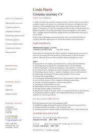 Sample cv or resume for secretarial position. Administration Cv Template Free Administrative Cvs Administrator Job Description Office Clericaladministration Cv Template Examples Dayjob Com