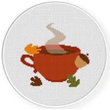 With over 200 designs, you'll find something here that is perfect for your next cross stitch project. Fall Hot Drink Cross Stitch Pattern Daily Cross Stitch