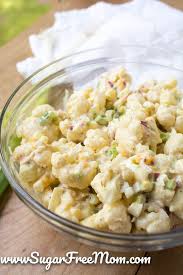Keto Cauliflower Potato Salad Recipe Potatoe Salad Recipe Cauliflower Potatoes Salad Cauliflower Potatoes