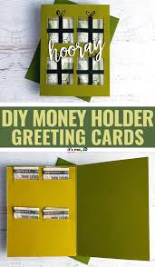 And perhaps a candy cane or small ornament, too. Diy Money Holder Greeting Cards Creative Ways To Include Cash Gifts