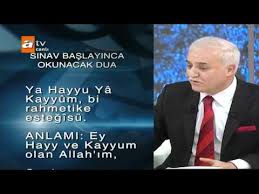 İşte sınav öncesi edilmesi önerilen dualar. Nihat Hatipoglu Sinav Duasi Youtube