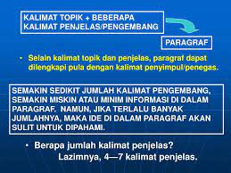 Letaknya biasanya terdapat pada awal atau akhir paragraf. Gagasan Pokok Dan Gagasan Pendukung Dapat Ditulis Dalam Bentuk