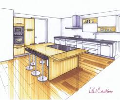 Cuisine Le Blog De Elise Fossoux Dessin Architecture Interieur Dessin D Architecture Architecture D Interieur