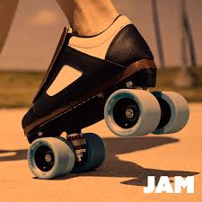 Black & white cotton roller skate leash, adjustable roller skate sling, 100% cotton, skate carrier, roller skate strap, handmade. Womens Roller Skates Riedell Roller Skates