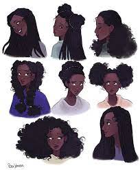 Their black hair salon specializes in transitioning styles, locs, bridal hairstyles and more! Aluna Hairstyles Art Characterdesign Drawing Black Girl Art Character Design Character Drawing