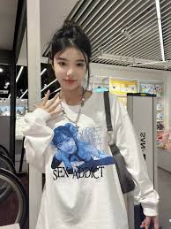RYE CHASIN*SEX ADDICT成瘾性魅魔深田老师女摇滚优长袖T恤打底衫-Taobao