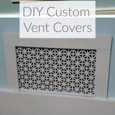 I checked out the price on vent covers and quickly realized i didn't want to spend $500.00 for a custom cover like ones i've seen on the internet. How To Make Custom Air Vent Covers Domestic Deadline