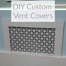 Made of urethane resin to fit over a 14x24 duct or opening. How To Make Custom Air Vent Covers Domestic Deadline