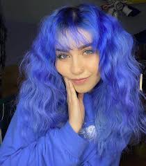 Vibrant Blue Healthy Color Duo For Diy Blue Hair Maintenance In 2021 Healthy Colors Blue Hair Hair Color Blue