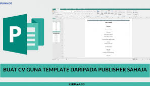 Check spelling or type a new query. Buat Cv Guna Template Daripada Publisher Sahaja Kerja Kosong Kerajaan