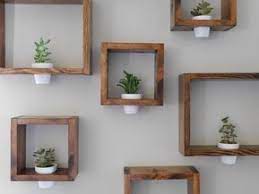 50 60 Wooden Wall Planter Perfect Gift For Any Occasion These Petite Wall Planters Will Liven Up Any Space From In 2021 Frames On Wall Wall Planter Plant Wall