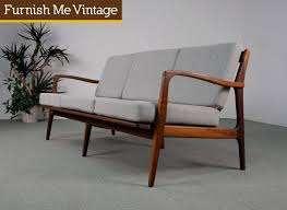 Danish furniture truly is something to behold. Restored Danish Style Mid Century Modern Sofa