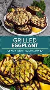 Grilled Eggplant Video In 2020 Grilled Vegetable Recipes Grilled Dinner Vegetarian Grilling