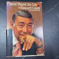 i never played the game book, by howard cosell with peter bonventre, 1
