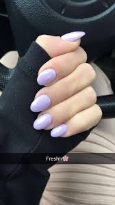 Oval Short Black Almond Shaped Nails Purple Almond Nails Rounded Acrylic Nails Purple Acrylic Nails Oval Acrylic Nails