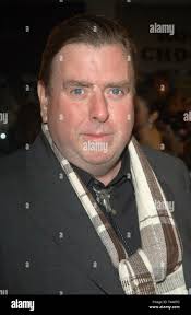 LOS ANGELES, CA. December 01, 2003: TIMOTHY SPALL & wife at the Los Angeles  premiere of his new movie The Last Samurai Stock Photo
