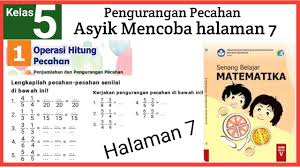 Check spelling or type a new query. Penjumlahan Pecahan Kelas 5 Halaman 11 Doc Soalkunci
