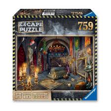 For specific instructions to the puzzle please highlight below: Ravensburger Escape Puzzle Vampire S Castle Puzzle 759pc Escape Puzzle Ravensburger Vampire Castle