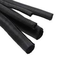 Split Braided Wire Sleeving Loom Mesh Woven for Automotive Wires/Audio  Video Cable/Multi-Cable Strings Organized Guard Cover (1/4" - 18 Feet)