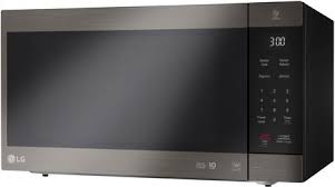 Lg Lmc2075bd 24 Inch Black Stainless Steel 2 Cu Ft Capacity Countertop Microwave