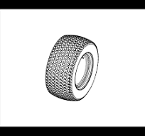 Ariens/Gravely Wheel/Tire 22X10.50-12 OEM #07101211 ...