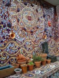 Mosaik Basteln Stein Mosaik Im Garten Mosaik Mosaikwand Mosaikgarten