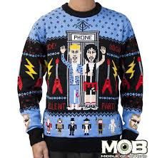 Who wouldn't want an ugly crypto sweater? Bill Ted S Excellent Sweater Suit Up Geek Out